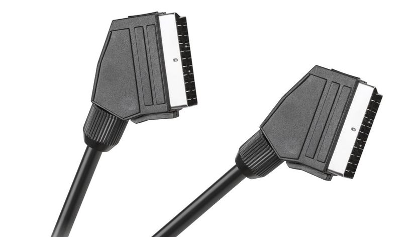 OEM SCART kábel tienený, dĺžka 0,7 m
