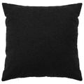 vidaXL Poťah na podložku 6 pcs HEERLEN Čierna 60 x 60 cm Bouclé
