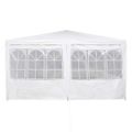 vidaXL Párty stan Biela 800 x 400 x 266 cm Polyetylén