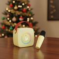 Bluetooth Mini Karaoke set mikrofón a reproduktor Yellow