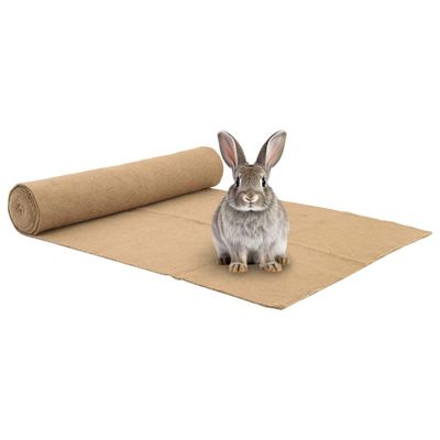 vidaXL Konopná podložka pre hlodavce 1x5 m 5 mm