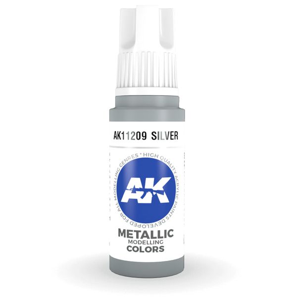 AK Interactive: General Series - Metallic Silver