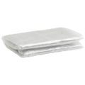 vidaXL Priehľadná plachta s okami 1x3 m PVC