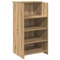 vidaXL Recepčný stôl dub artisan 155x50x103,5 cm kompozitné drevo