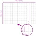 vidaXL Euro plot 1,2 x 10 m Železo potiahnuté PVC