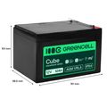 AGM12V12AH-H Green Cell AGM VRLA 12V 12Ah bezúdržbová batéria pre pokladne, hračky a kamery (151×98,