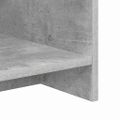 vidaXL TV stolík 102 x 35 x 45 cm Betónová šedá Kompozitné drevo