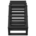 vidaXL Regál na víno Čierny dub 63 x 16,5 x 25 cm