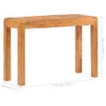 vidaXL Konzolový stolík 110x40x76 cm, akáciový masív s medovým náterom
