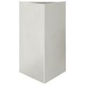 vidaXL Záhradné kvetináče 2 ks trojuholník 50x43x75 cm oceľ