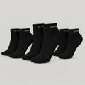 Ponožky Quarter 3Pack Black - GymBeam, veľkosť L