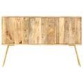 vidaXL Komoda 118x30x75 cm mangovníkový masív