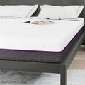 vidaXL Matrac s pamäťovou penou Stredný 140 x 190 cm Biela a šedá