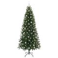 vidaXL Umelý vianočný stromček Zelená 240 cm PE a PVC