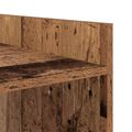 vidaXL Kabinet na práčku s úložiskom Staré drevo 67,5 x 62 x 97 cm