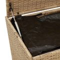 vidaXL Záhradný úložný box mix béžovej 283 l polyratan