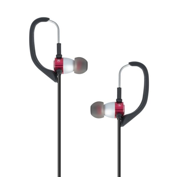 Slúchadlá Forever Sport Music s jack 3,5 mm, červené