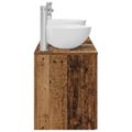 vidaXL Set kabinetov do kúpeľne 3 ks Staré drevo 49,5 x 41 x 64,5 cm