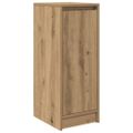 vidaXL Botník dub artisan 29,5x34x76 cm kompozitné drevo