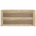 vidaXL Regál na topánky dub sonoma 100x35x45 cm spracované drevo