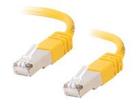 Patch kábel - RJ-45 (M) do RJ-45 (M) - 3 m - STP - CAT 5e - lisovaný - žltá