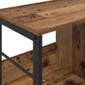 vidaXL Regál na knihy 3 úrovní 102 x 32 x 40,5 cm Kompozitné drevo