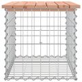 vidaXL Záhradná lavica gabiónový dizajn 63x44x42 cm masívny douglas