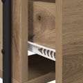 vidaXL Toaletný stolík Dub artisan Kompozitné drevo