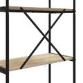 vidaXL Regál na knihy 4 úrovní 60 x 30 x 146 cm Kompozitné drevo