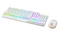 MSI herní set klávesnice s myší VIGOR GK30 COMBO WHITE/ drátový/ bílý/ RGB podsvícení/ USB/ CZ+SK layout Set klávesnice a myši, herní, drátový, RGB podsvícení, CZ+SK layout, USB, bílý
