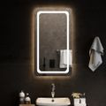 vidaXL LED kúpeľňové zrkadlo 50x90 cm