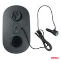 Mini svetelná lišta LED WLB78 magnetická 293x171mm R65 R10 48LED 12/24V IP56