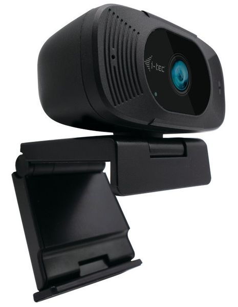 i-tec webkamera SOLOMON 300/ Ultra HD 4K rozlišení/ mikrofon/ USB-C Webkamera, 4K UHD, 3840 × 2160 px, 30 fps, 92° zorný úhel, CMOS 8,29 Mpx, USB-A/C, pevné zaostrení, krytka objektivu, cerná