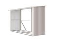 Prístrešok na drevo G21 WOH 682 - 302 x 119 cm, šedý
