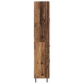 vidaXL Highboard 2 ks Staré drevo 69,5 x 34 x 180 cm Kompozitné drevo