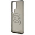 Puzdro Karl Lagerfeld HC IML Rhinestones K Head pre Samsung Galaxy S25 Ultra čierna