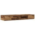 vidaXL Zásuvky pod posteľ Staré drevo 120 x 36,5 x 16,5 cm