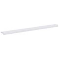 vidaXL Parapetné dosky Biela 160 x 10 x 4,5 cm PVC