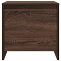 vidaXL Nočné stolíky 2 ks hnedý dub 45x34x44,5 cm drevotrieska