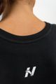 Crop mikina Gym Spirit Black - NEBBIA, veľkosť L, veľkosť oblečenia L