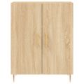 vidaXL Vysoká skrinka dub sonoma 69,5x34x180 cm spracované drevo
