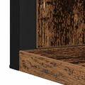 vidaXL Zrkadlo Staré drevo 50 x 12 x 60 cm Sklo a inžinierske drevo