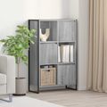vidaXL Knižnica 68 x 30 x 108.5 cm Kompozitné drevo Sivý Sonoma