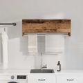 vidaXL skriňa Old Wood 100x32,5x35 cm Engineered Wood