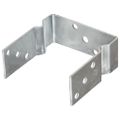 vidaXL Kotviace pätky 2 ks strieborné 14x6x15 cm pozinkovaná oceľ