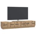 vidaXL TV skrinka 147 x 34,5 x 27 cm Dub artisan Kompozitné drevo