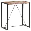 vidaXL Barový stolík 110x60x110 cm masívne recyklované drevo