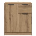 vidaXL Servírovacia skriňa Remeselný dub 60 x 30 x 70 cm