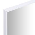 vidaXL Zrkadlo biele 150x50 cm