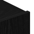 vidaXL TV skrinka 80 x 30 x 30 cm Čierny dub Kompozitné drevo